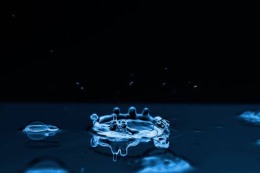 su sıçramalarına arka plan