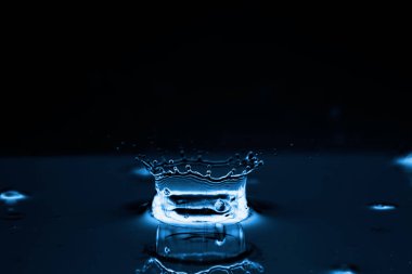 su sıçramalarına arka plan