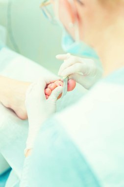 süreç içinde pedikür