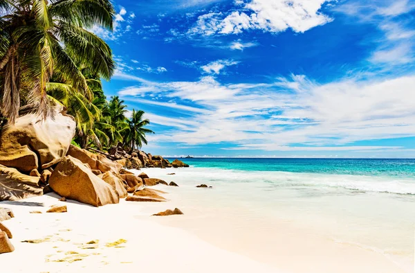 Foto di una splendida spiaggia tropicale — Foto Stock