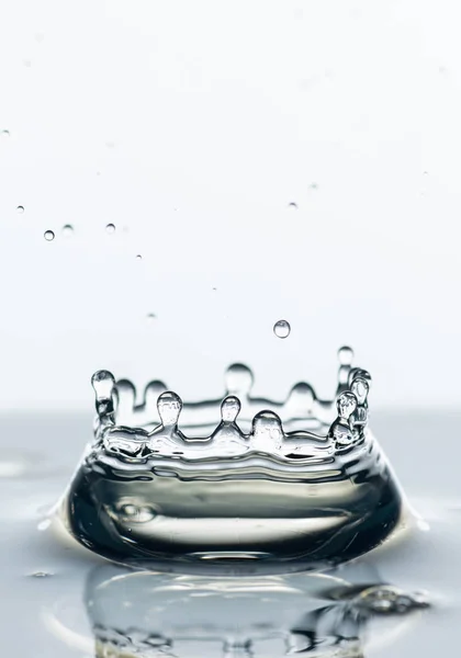 Photo of water splashes and ripples background — Stock Photo, Image