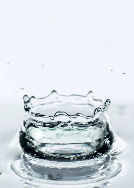 Photo of water splashes and ripples background — Stock Photo, Image