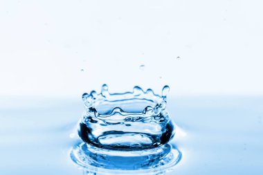 Su sıçramalarına ve arka plan dalgaların