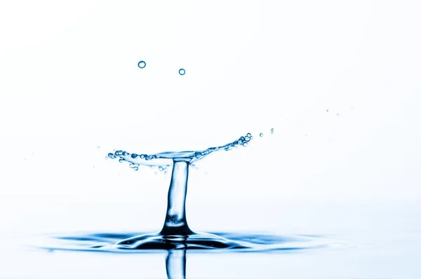 Water splashes and ripples background — Stock Photo, Image