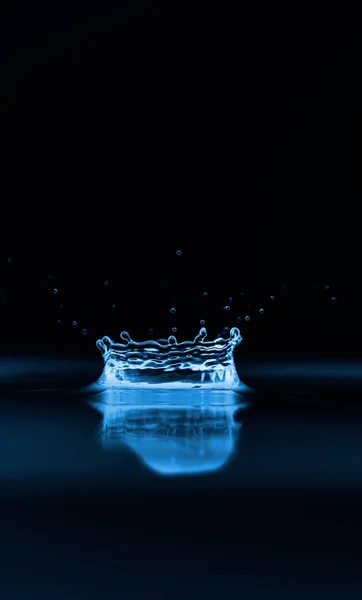 Water splashes and ripples background — Stock Photo, Image