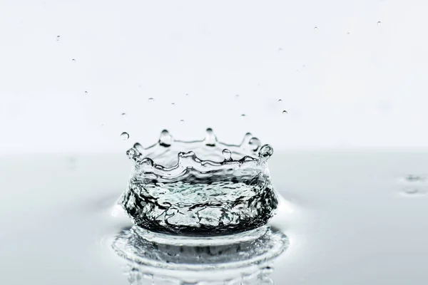 Photo Water Splashes Ripples Background — Stock Photo, Image