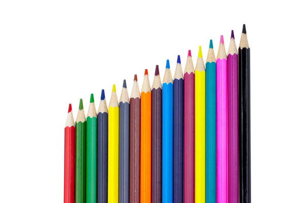 crayons ready for drawing