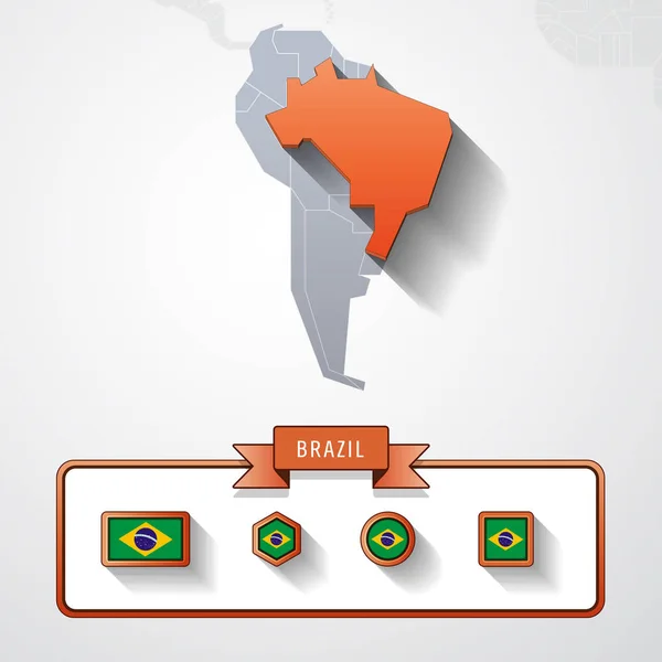 Ficha Brasil — Foto de Stock