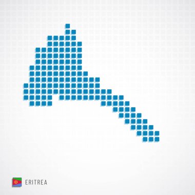 Eritre harita ve bayrak simgesi