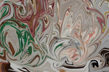 Mermer doku, yeşil ve turuncu zarif arka plan