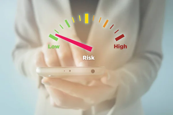 Smartphone with Low Risk meter