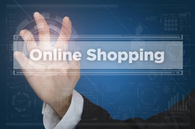 Dokunmatik ekran sanal gerçeklik arabirimi: Online alışveriş