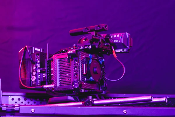 Kiev Oekraïne 2020 Studioshoot Van Professionele Videocamera Arri Alexa Mini — Stockfoto