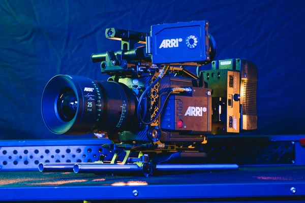 Kiev Oekraïne 2020 Studioshoot Van Professionele Videocamera Arri Alexa Mini — Stockfoto