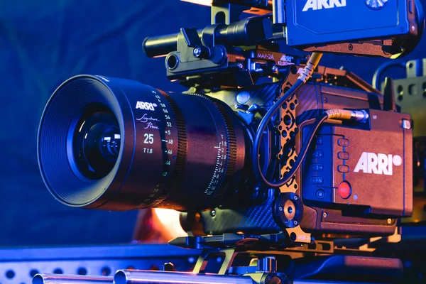 Kiev Oekraïne 2020 Studioshoot Van Professionele Videocamera Arri Alexa Mini — Stockfoto