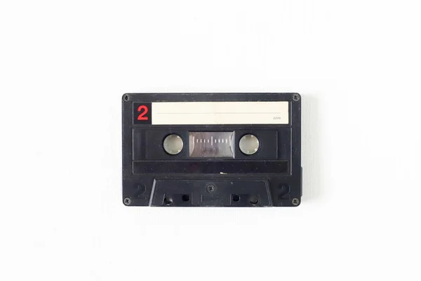 Oude Cassette Oude Verouderde Houten Achtergrond Gesoldeerde Casette — Stockfoto