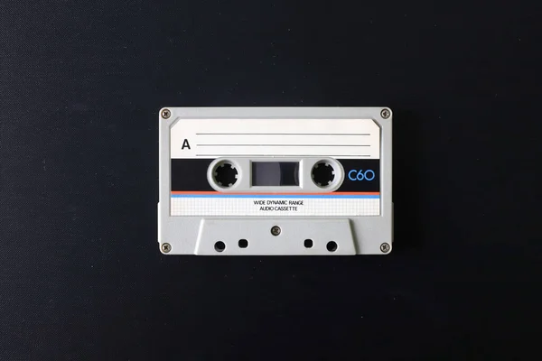 Oude Cassette Oude Verouderde Houten Achtergrond Gesoldeerde Casette Rechtenvrije Stockafbeeldingen