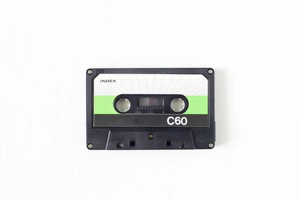 Oude Cassette Oude Verouderde Houten Achtergrond Gesoldeerde Casette — Stockfoto