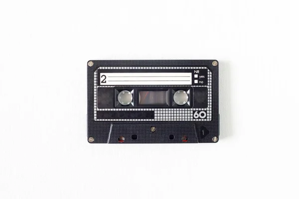 Oude Cassette Oude Verouderde Houten Achtergrond Gesoldeerde Casette — Stockfoto