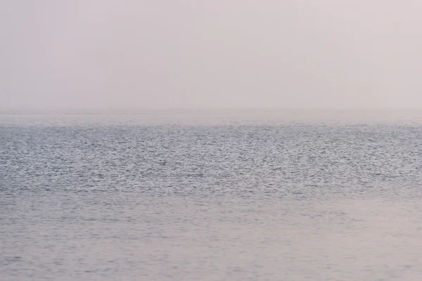 Foggy morning at sea — Stock Photo, Image
