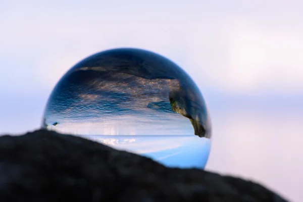 Reflection of coast — Stock Photo, Image