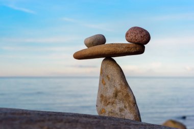 Deniz kıyısı taş