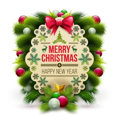 Noel tebrik tasarım