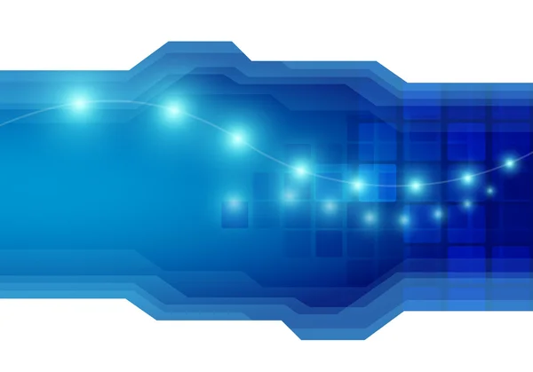 Antecedentes de tecnología abstracta vectorial — Vector de stock