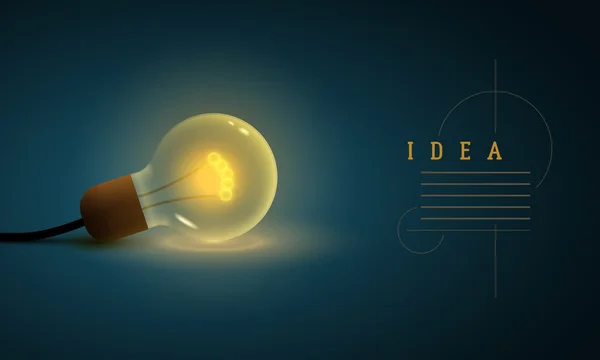 Idea koncepcji projektowania szablonu — Wektor stockowy