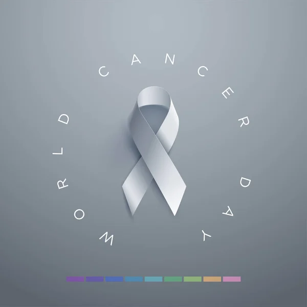 Světový den rakoviny — Stockový vektor