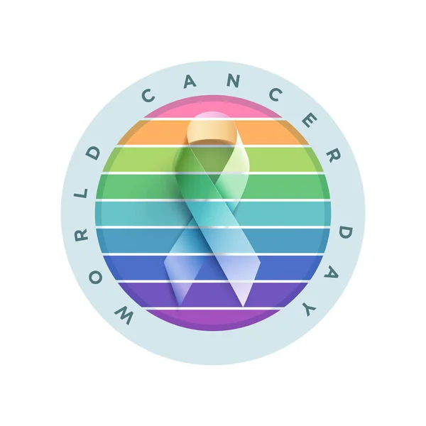 Světový den rakoviny — Stockový vektor