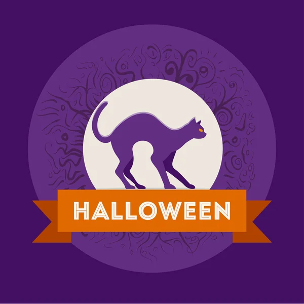 Vector diseño de Halloween — Vector de stock