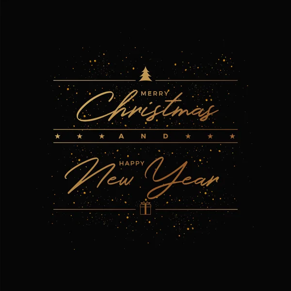 Mutlu Noeller tebrik kartı tasarımı — Stok Vektör