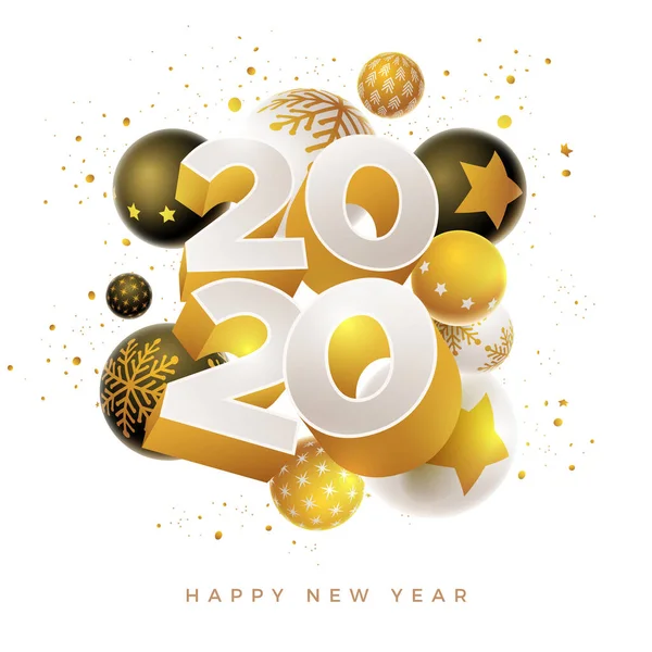 Новый год-2020 — стоковый вектор