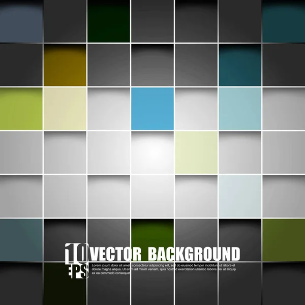 Fondo abstracto coloreado — Vector de stock