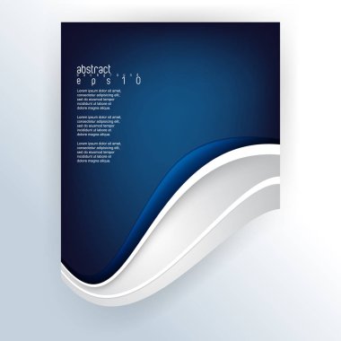 Dalga infographics arka plan