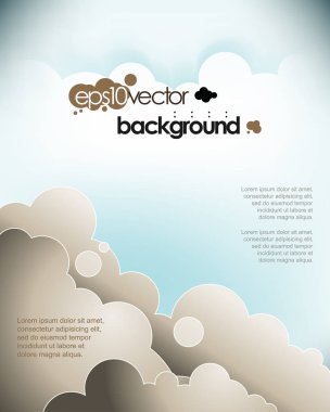 kopya alanı ile kabarcıklanma şablonu