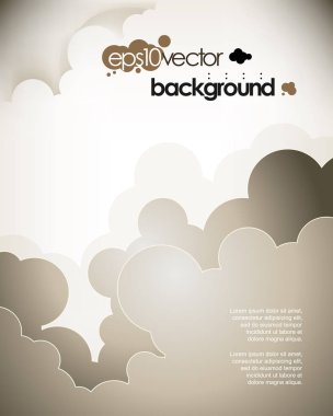 kopya alanı ile kabarcıklanma şablonu