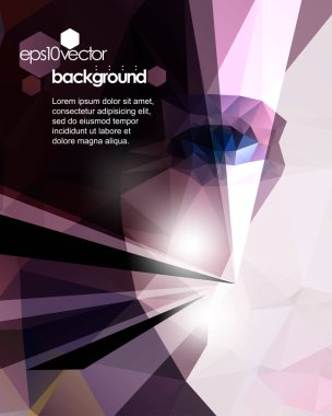 geometrik yüz şablonu 