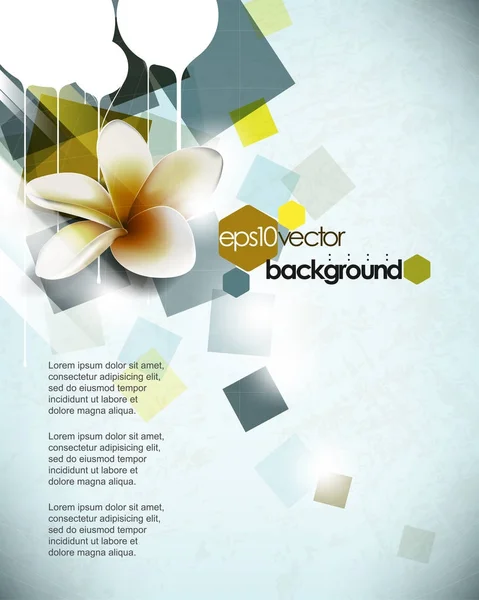 kopya alanı şablonuyla çiçek