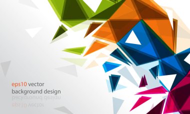 renk soyut şablonu sununuz için