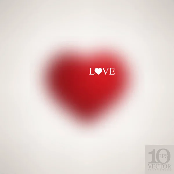 Valentinstag Herz Liebe Symbol Symbol Hintergrund — Stockvektor