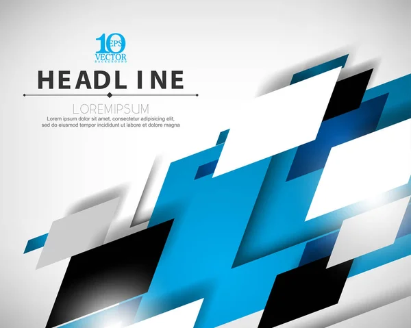 Mavi kabarık örtüşen hareket geometrik öğeleri yüksek teknoloji kurumsal iş geçmişi