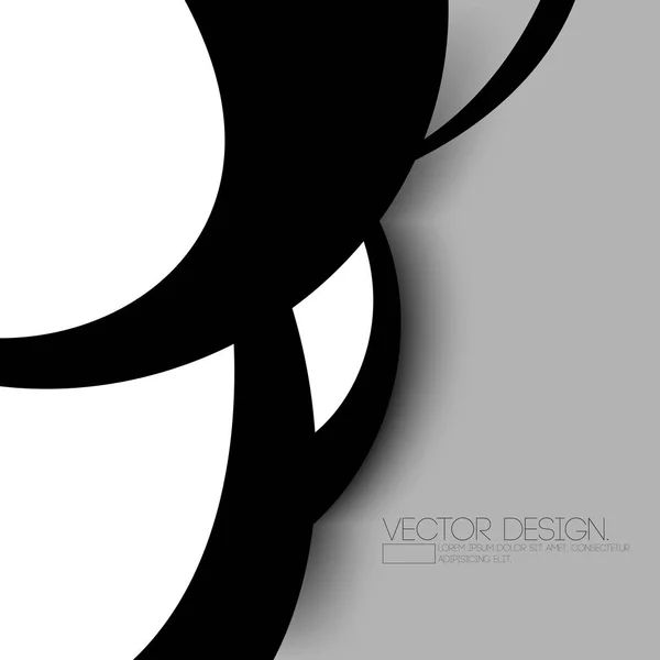 Concept Noir Matériau Propre Fond Entreprise — Image vectorielle