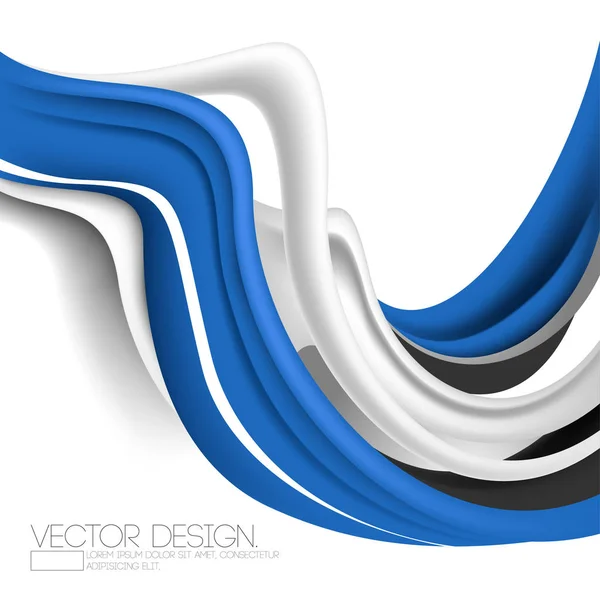 Özet satırları kurumsal arka plan bükülmüş