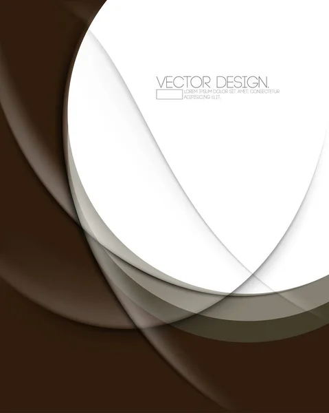 Elegante Abstrakte Corporate Design Hintergrund — Stockvektor
