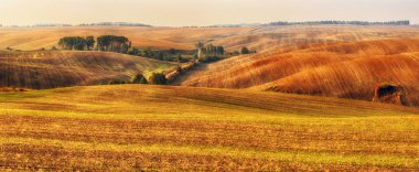 Sonbahar tepelik alanı