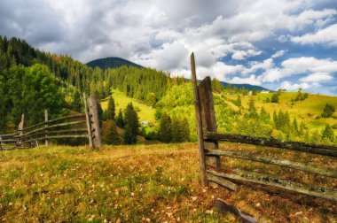 sisli sonbahar sabahı