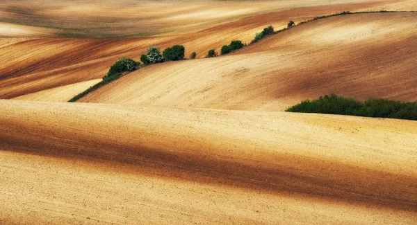 Campo Montanhoso Pitoresca Linha Montanhosa — Fotografia de Stock