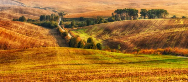 Campo Montañoso Pintorescas Colinas Del Campo Primavera — Foto de Stock